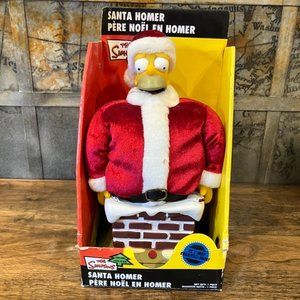 Simpsons Santa Homer - Talks and Struggles in Chimney. 2007